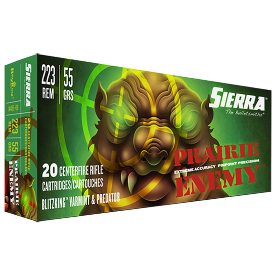 SIE AMMO 223REM 55GR BLITZ KING 20/10 - Ammunition